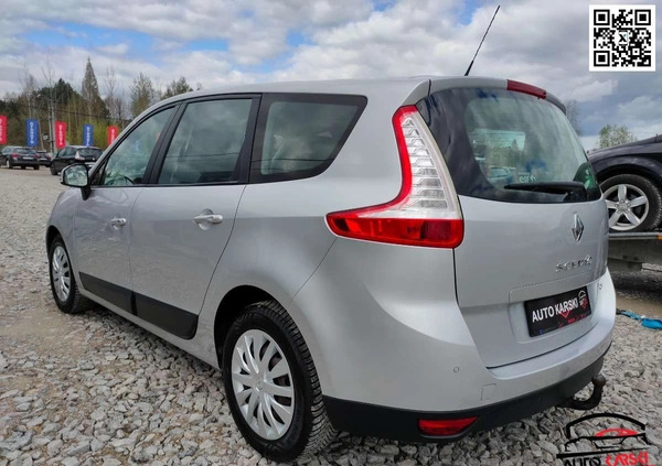 Renault Grand Scenic cena 25900 przebieg: 218452, rok produkcji 2012 z Parczew małe 781